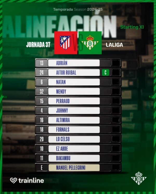 Atletico Madrid vs Betis starts: Sollott & Spider-Just, Griezmann substitute