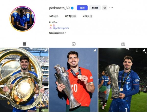 🏆It s a big deal! Neto Social Media Top: European Union + European League + Club World Cup, won 3 championships in 46 days!