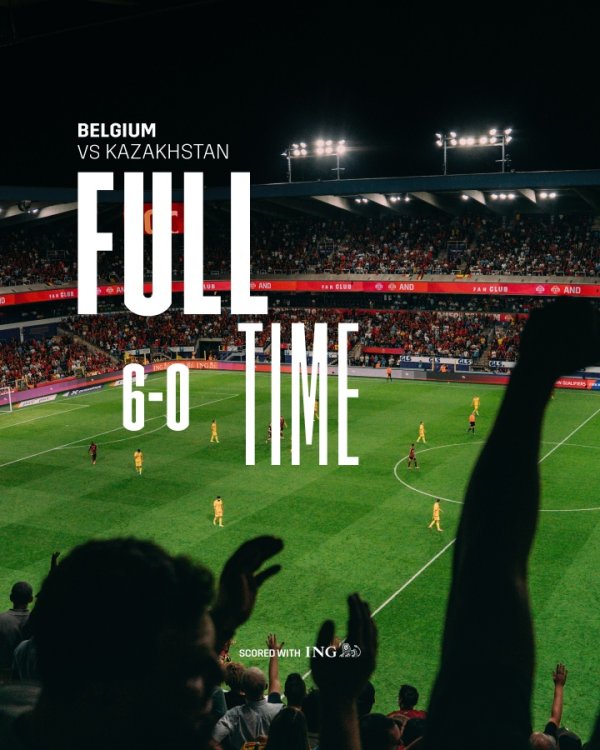 Stable and cruel! Belgium beat the bottom team 6-0 in a row, with the 26th in the group ranking 8th in the world