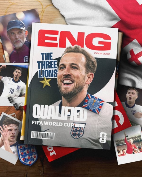 The first direct team in Europe is born! England won 6 games and conceded no goals, entering the 8th consecutive World Cup.