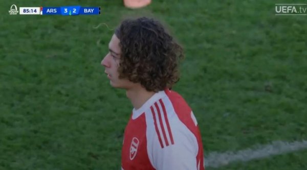 Born in 2011🤯13-year-old Arsenal youngster Munoz appeared on the scene and broke the U19 Youth Champions League record